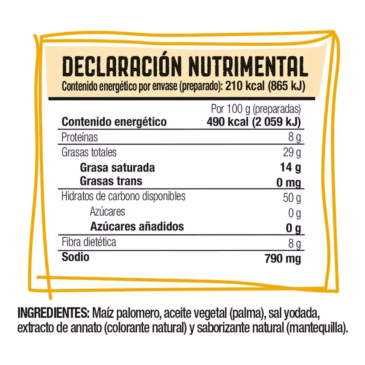 Palomitas Act Il Extra Mantequilla Paquete con 6 Piezas de 52 g