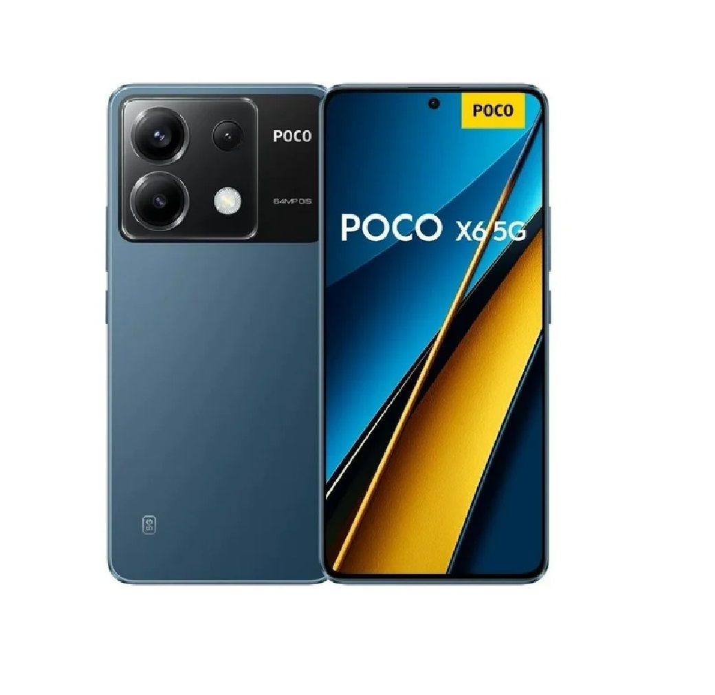 Celular POCO X6 5G 256GB 8GB Ram Dual Sim Azul.