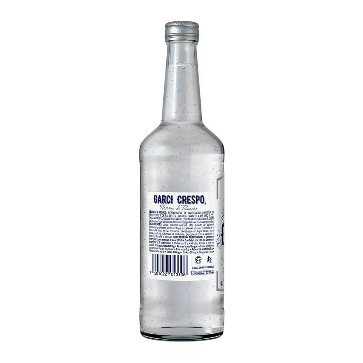 Garci Crespo Agua Mineral 12 Piezas de 275 ml c/u