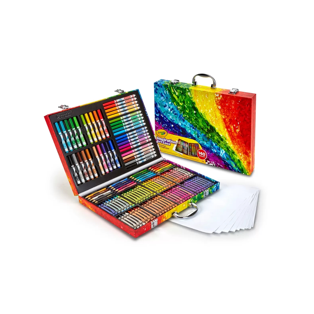 Set de Arte Crayola 140 Piezas Plumones Crayolas Colores