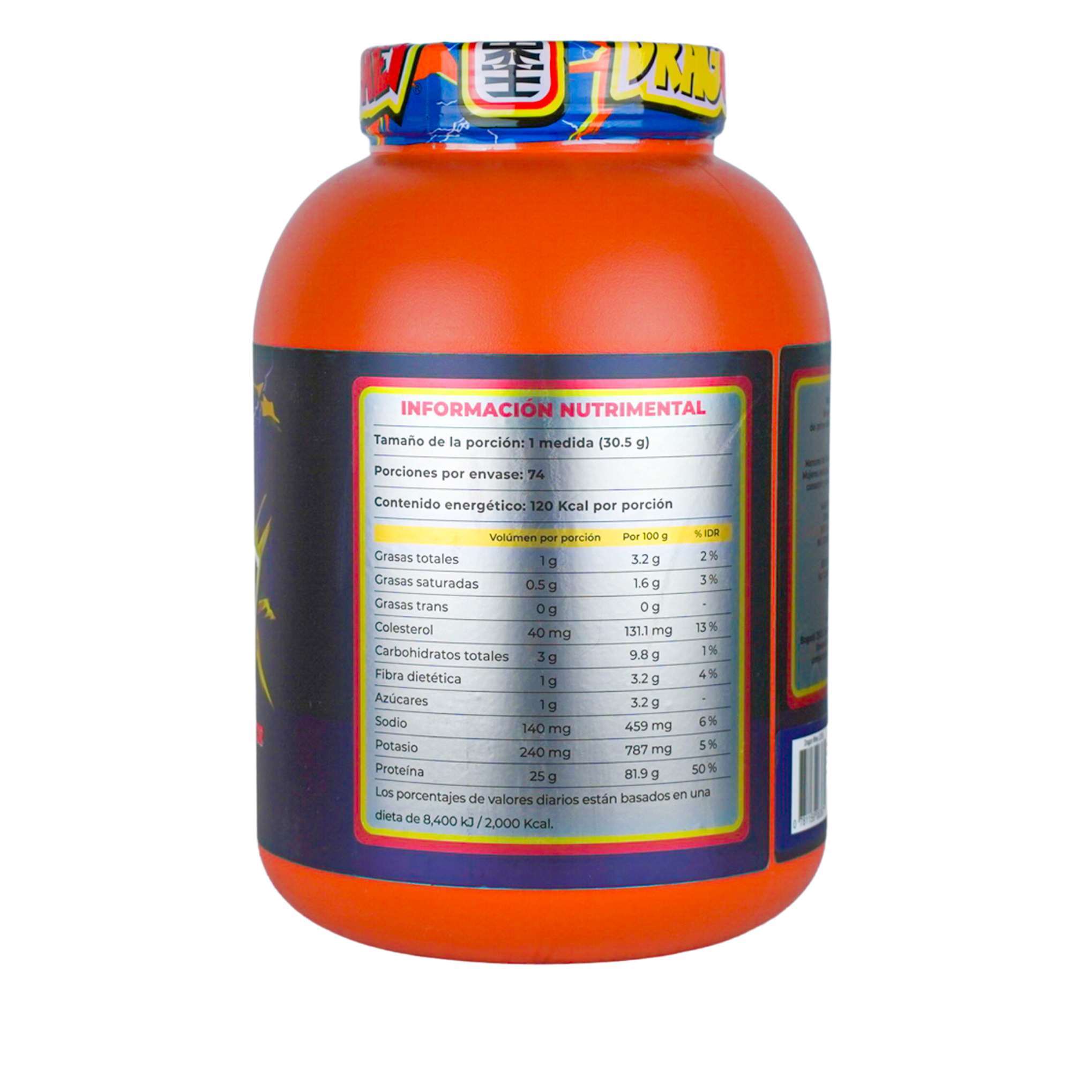 Myo Vector, Dragon Whey, Fresa, 25gr de Proteína, 74 Servicios