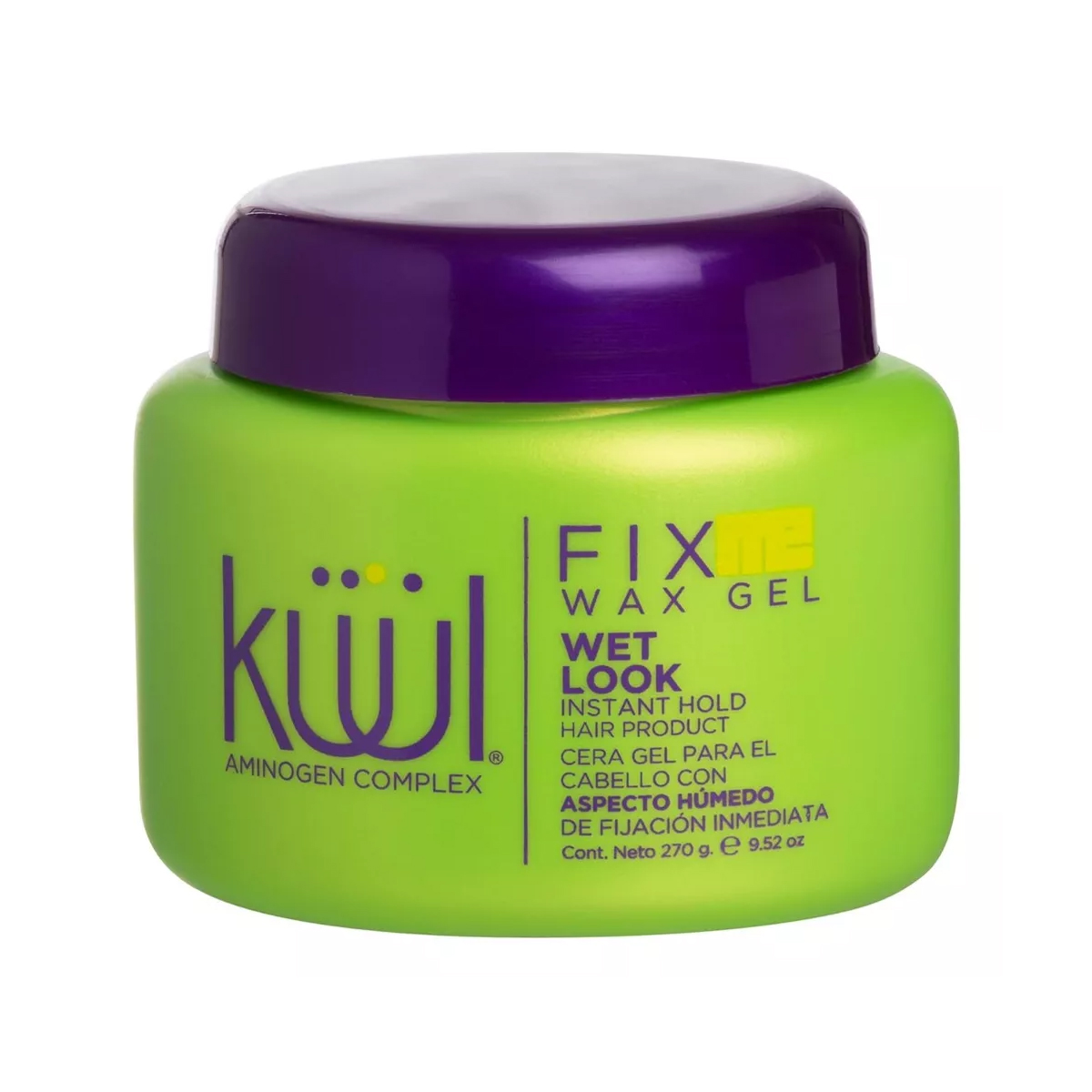 Gel Para Peinar Kuul Fix Me Wax 270 gramos