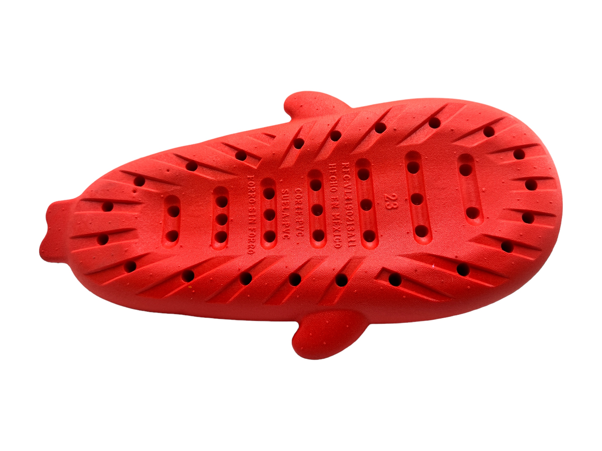 Sandalia Chancla Confort Tiburón Adulto Colores.