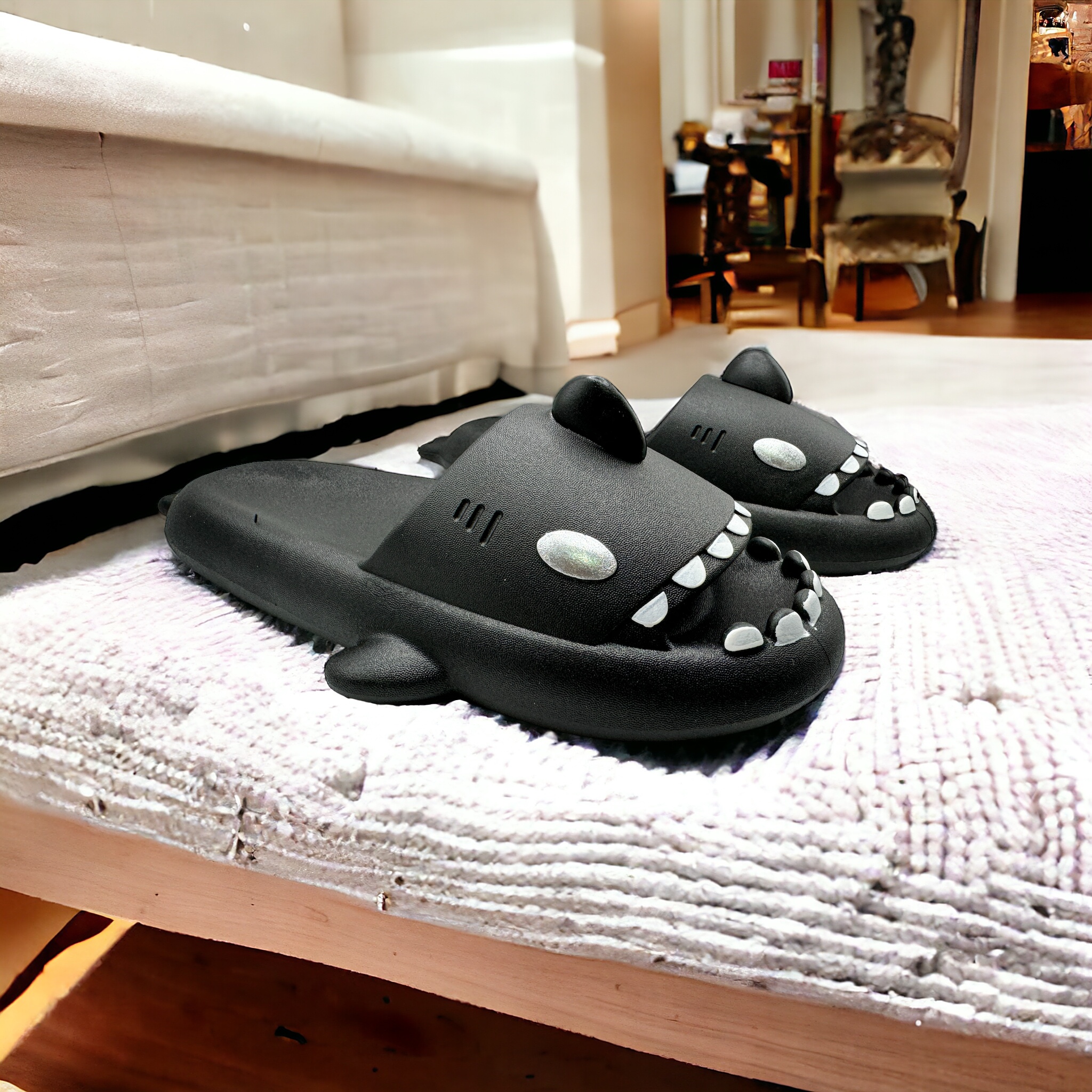 Sandalia Chancla Confort Tiburón Adulto Colores.