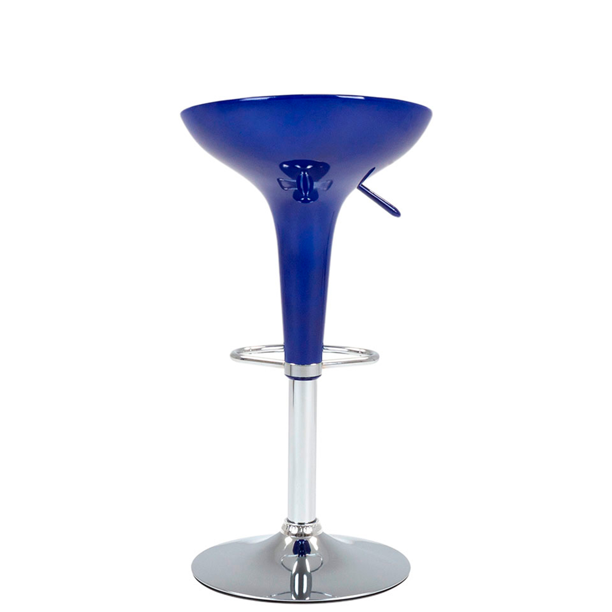 Banco Alto Para Barra Sánchez  Color Azul