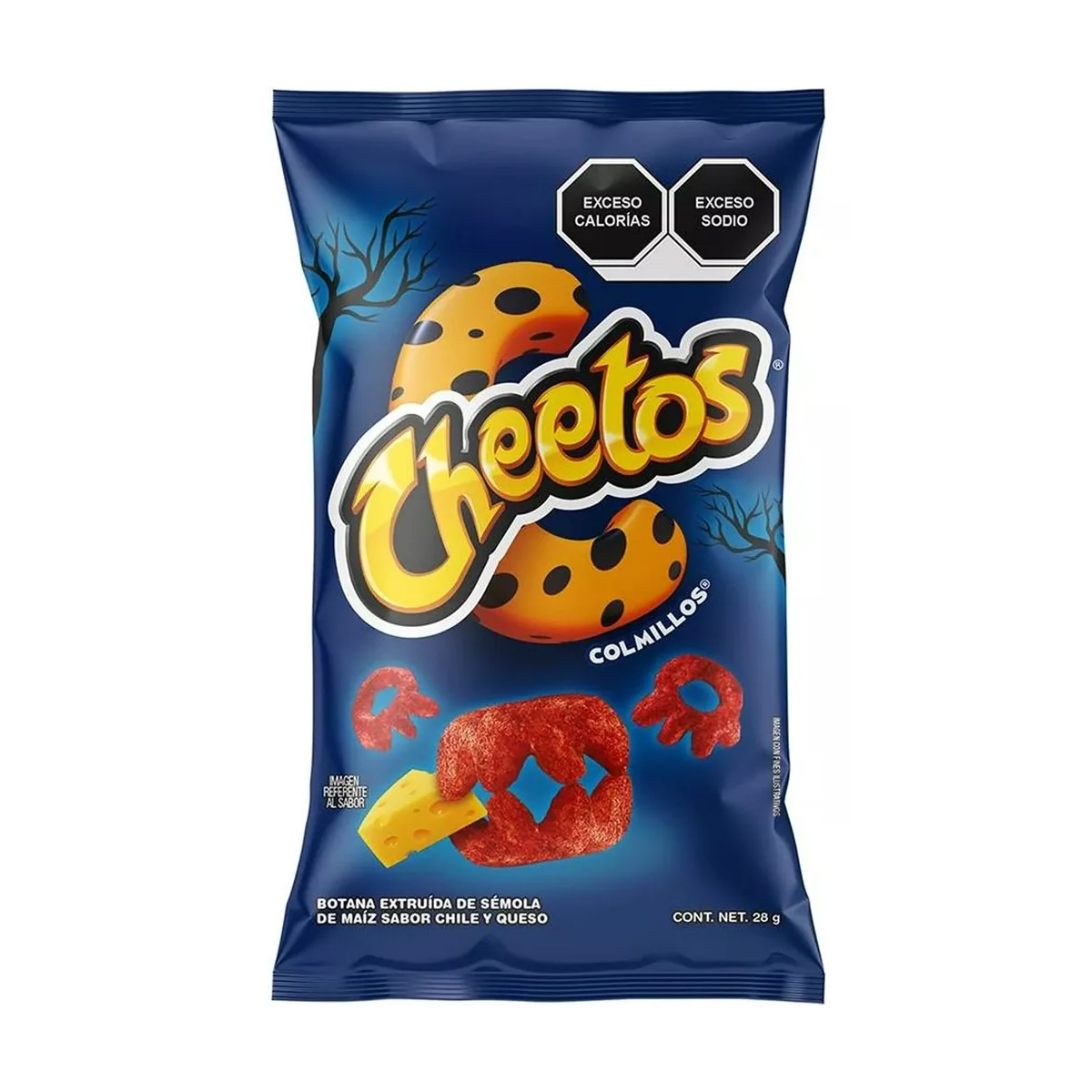 Sabritas Cheetos Colmillo 12 Piezas de 28 gramos c/u