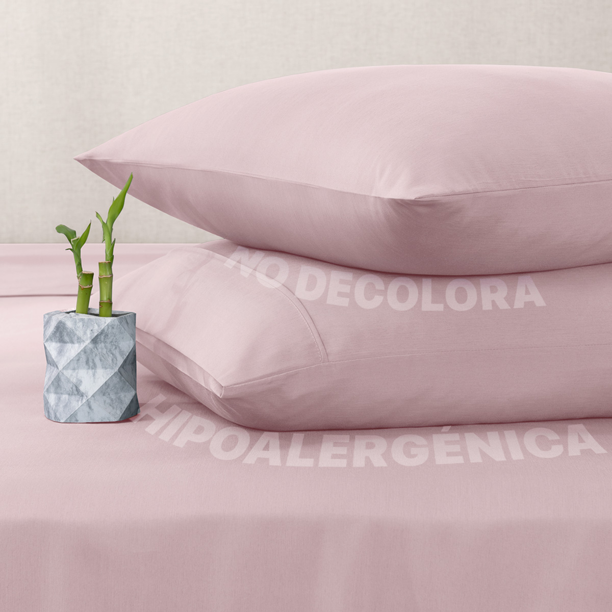 Sábanas Individual De Bambú / Bamboo Ultra Suaves Y Frescas Rosa ESQUIMAL.