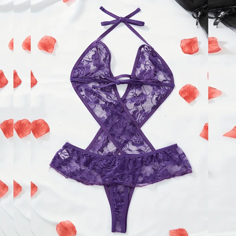 Body lenceria de encaje sexy Unitalla