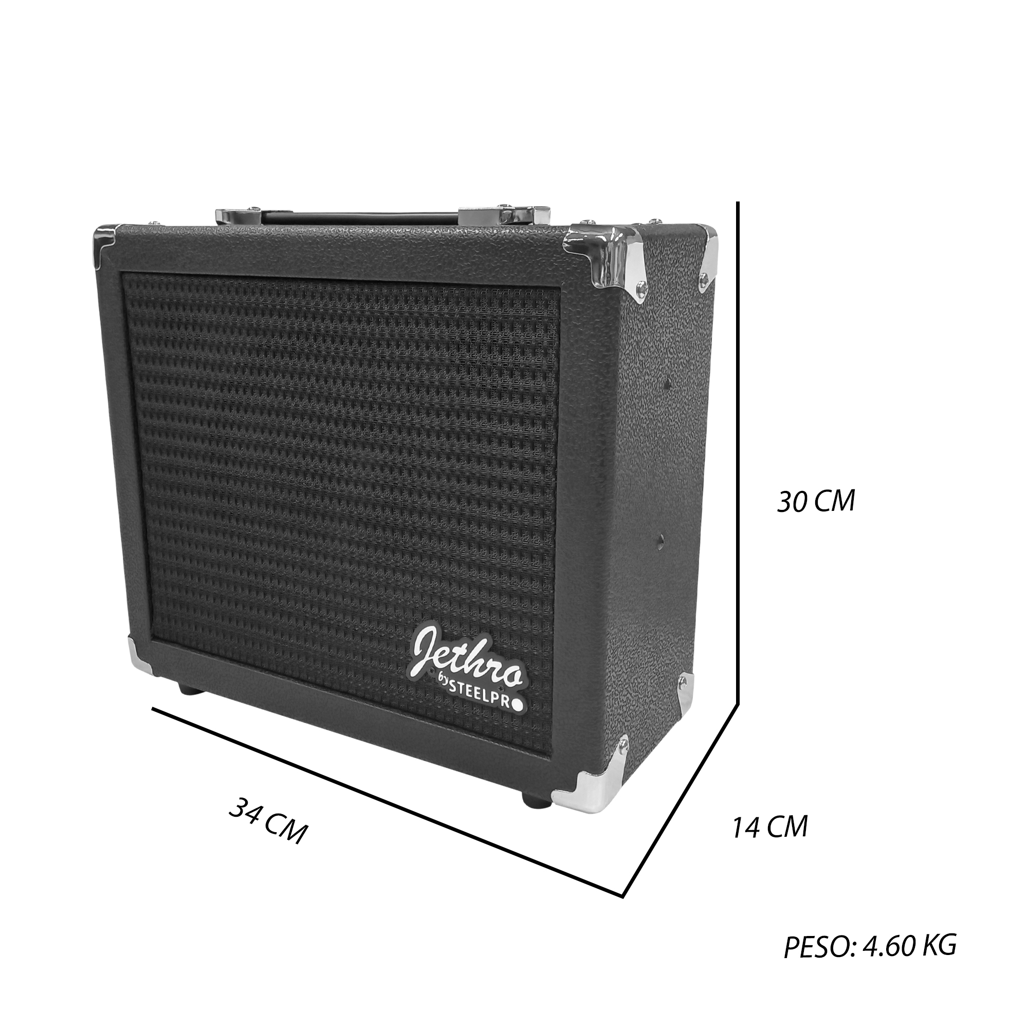 Paquete Bajo Electrico Jethro Series By Steelpro 502-sk