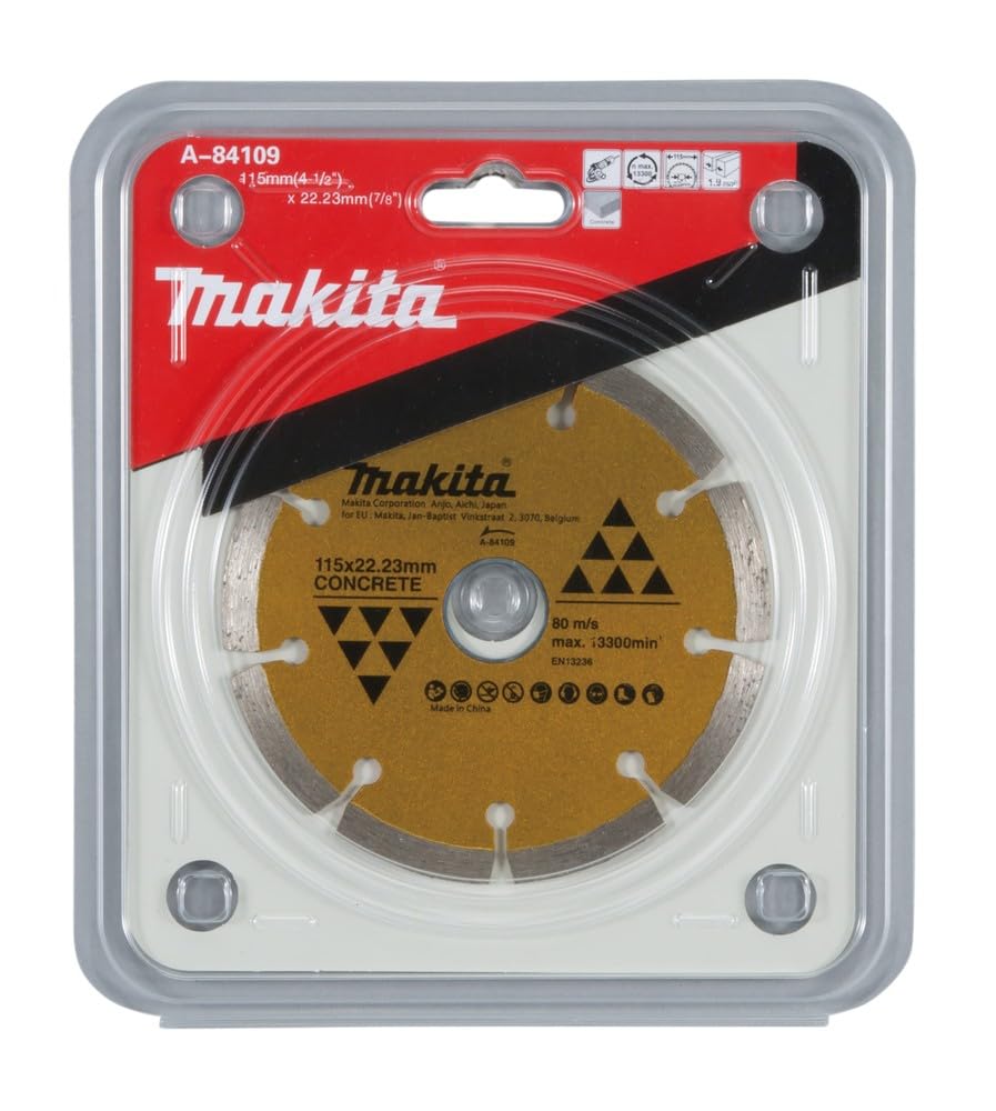 Disco de Diamante Segmentado Makita A-84109 de 4 1/2"