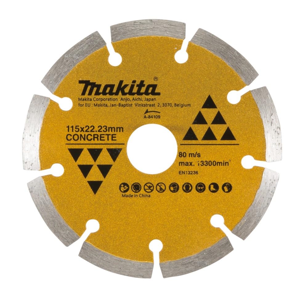 Disco de Diamante Segmentado Makita A-84109 de 4 1/2"