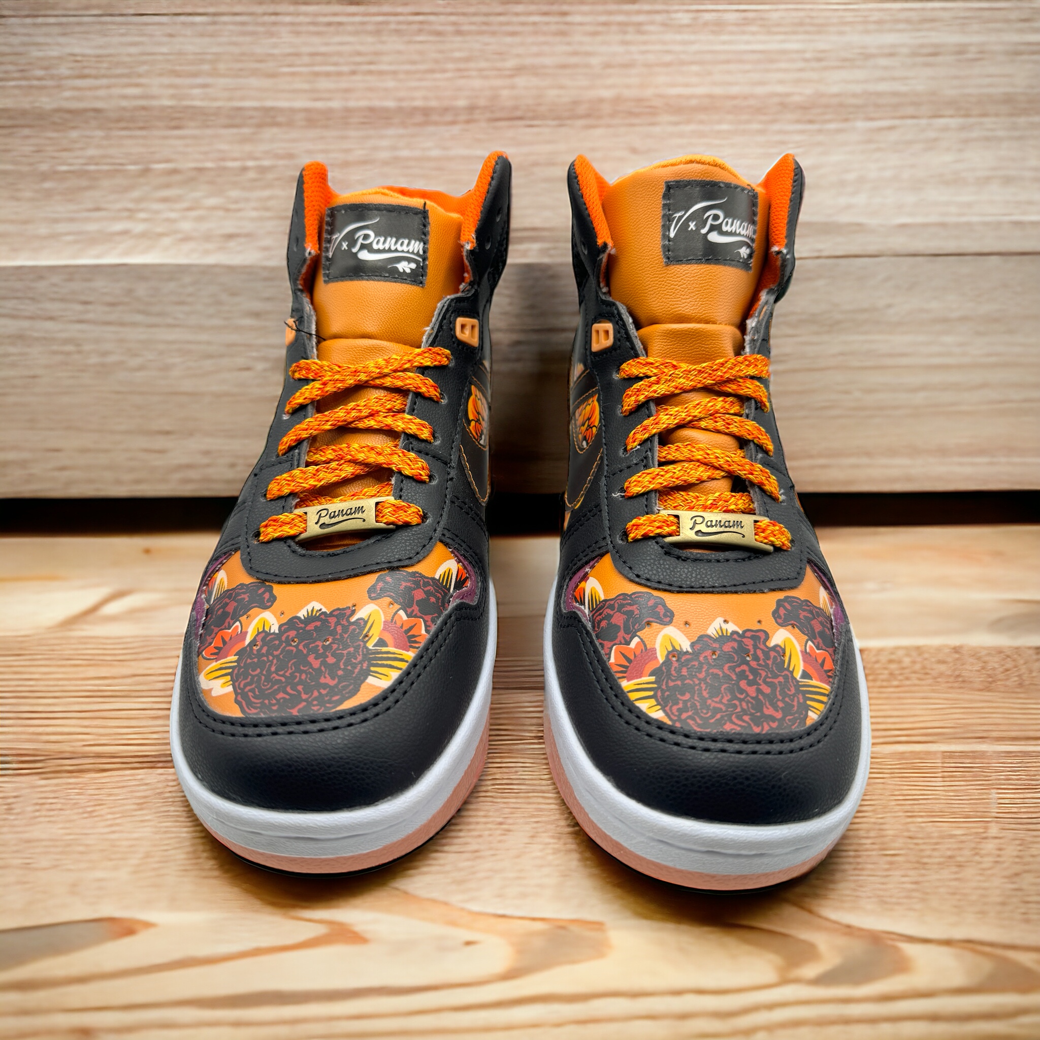 Tenis Panam Bota Edición Especial Dia Muertos Coyote Ritual.