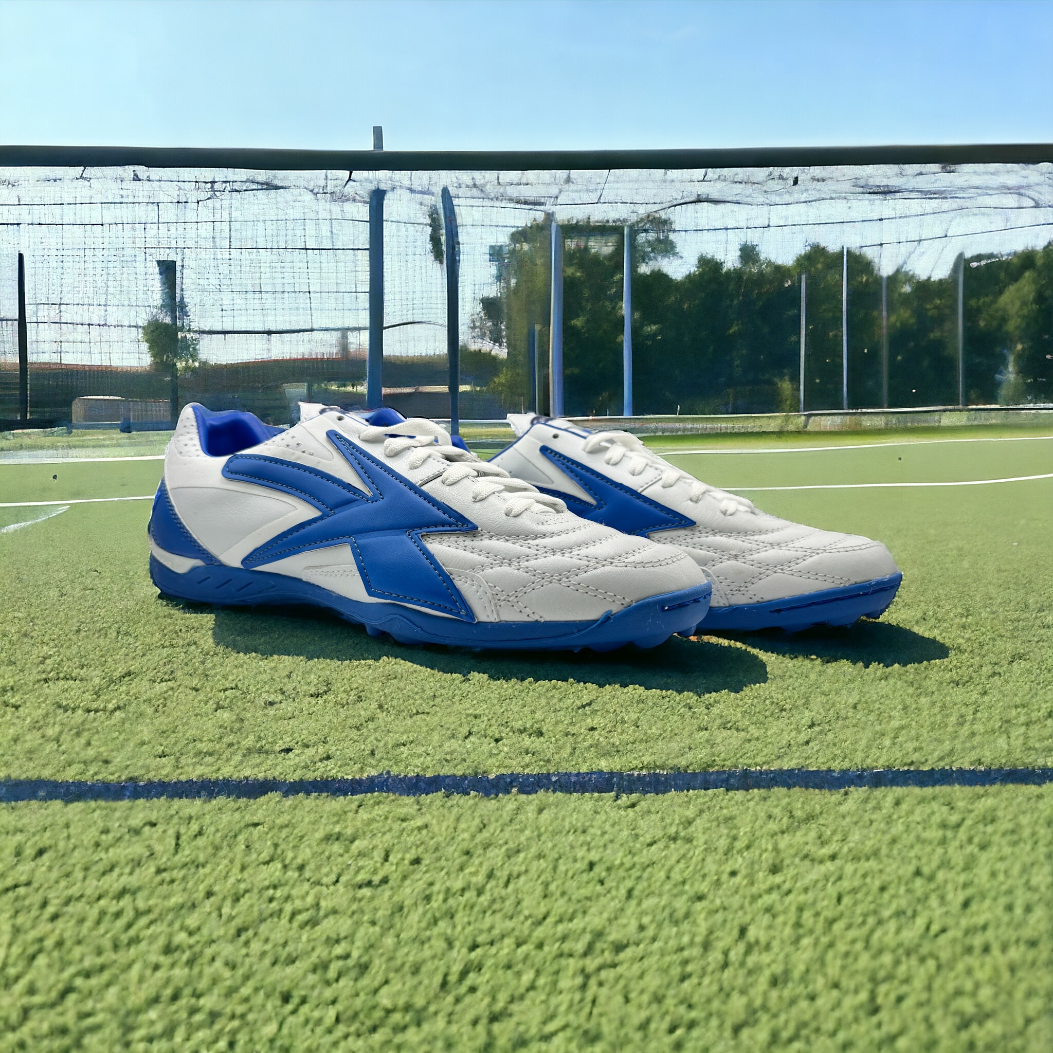 Concord Tenis Futbol Rapido Turf Blanco/Azul Para Hombre S160qa.