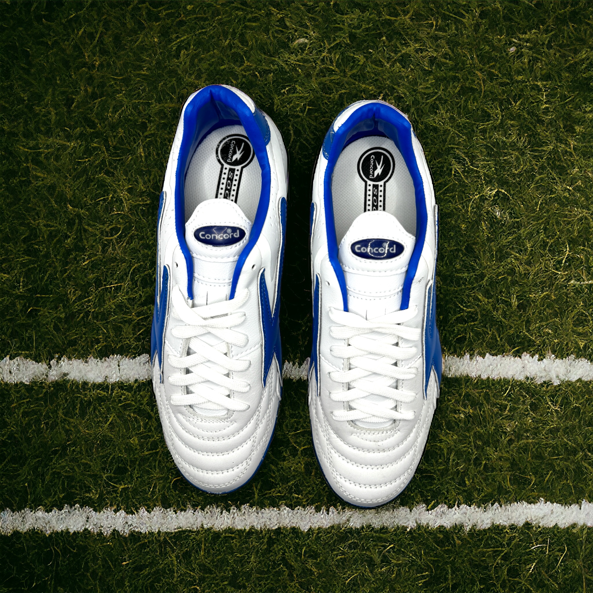 Concord Tenis Futbol Rapido Turf Blanco/Azul Para Hombre S160qa.