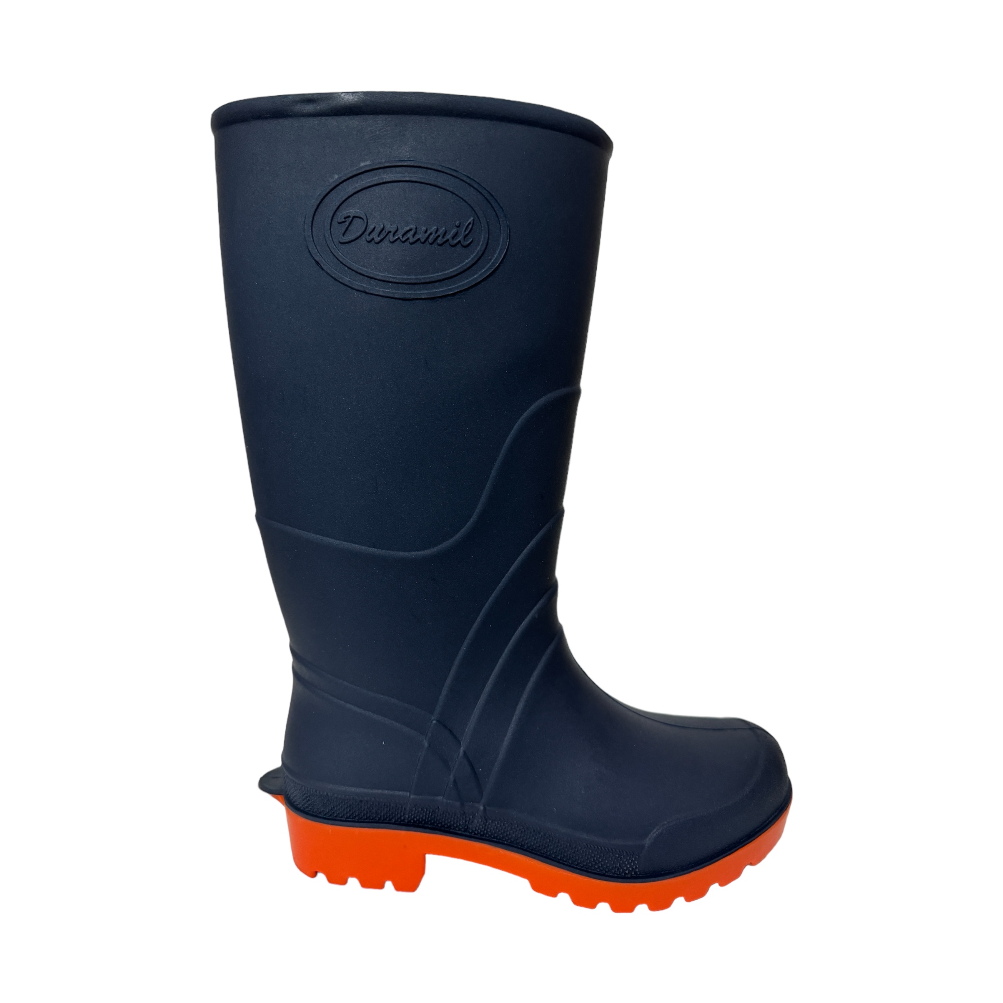 Botas De Lluvia Pvc Duramil Trueno Edición Especial Marino.