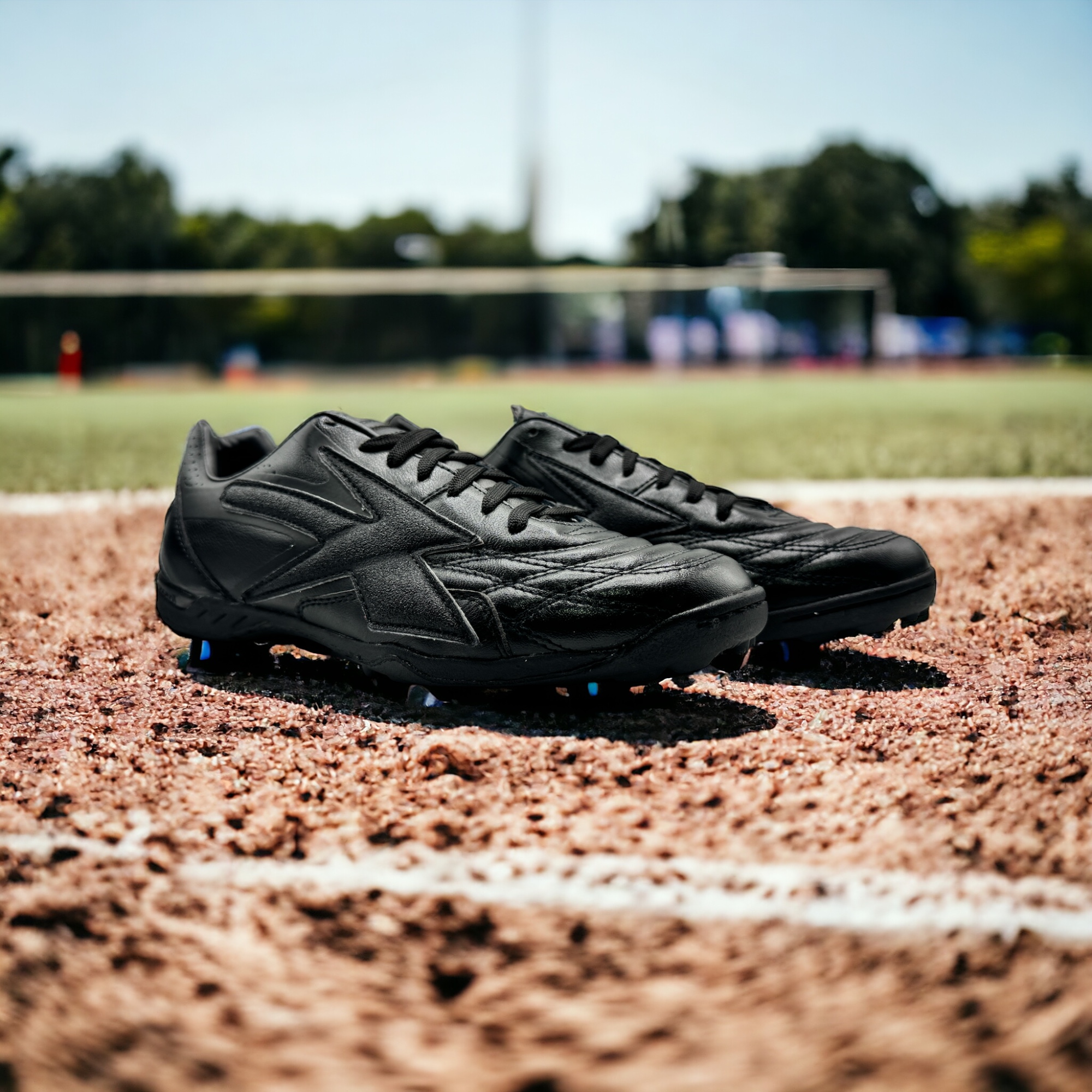 Tenis Concord Futbol Rápido Turf De Piel Negro/negro S160qg.