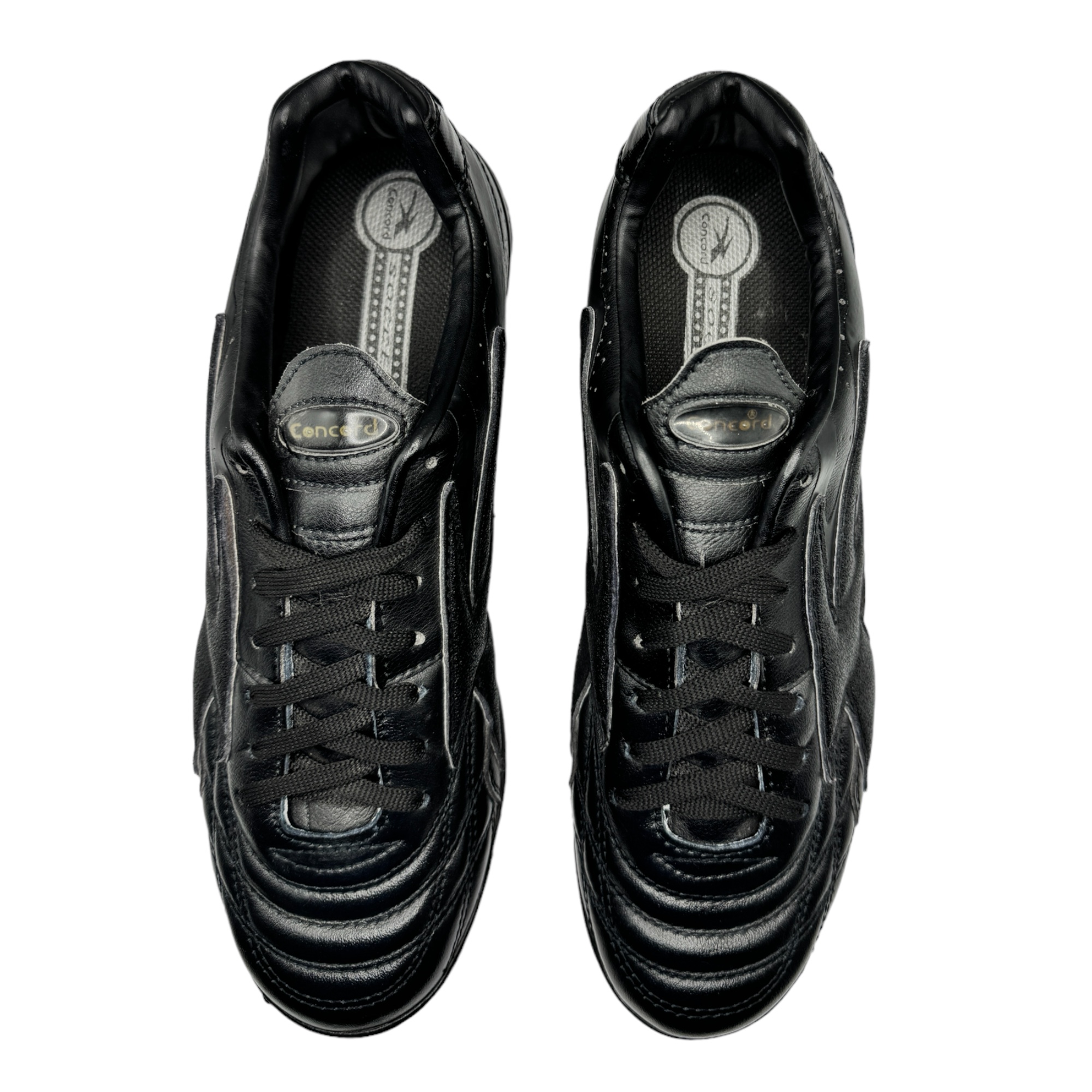 Tenis Concord Futbol Rápido Turf De Piel Negro/negro S160qg.