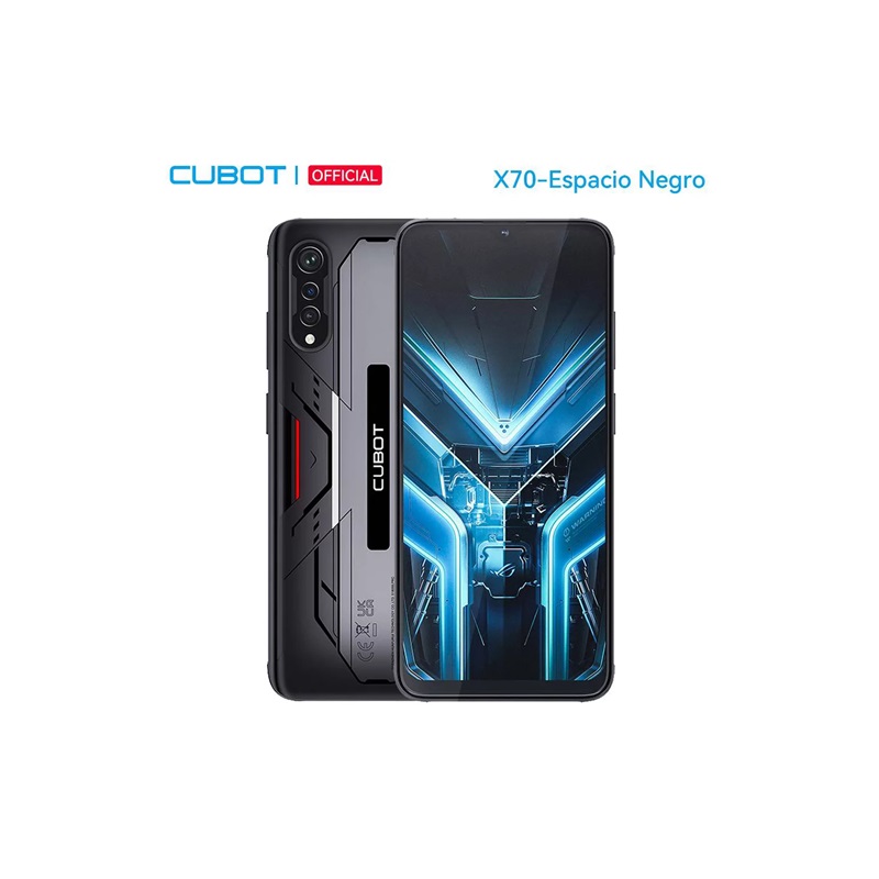 Cubot X70 Dual SIM 256 GB space black 12 GB RAM