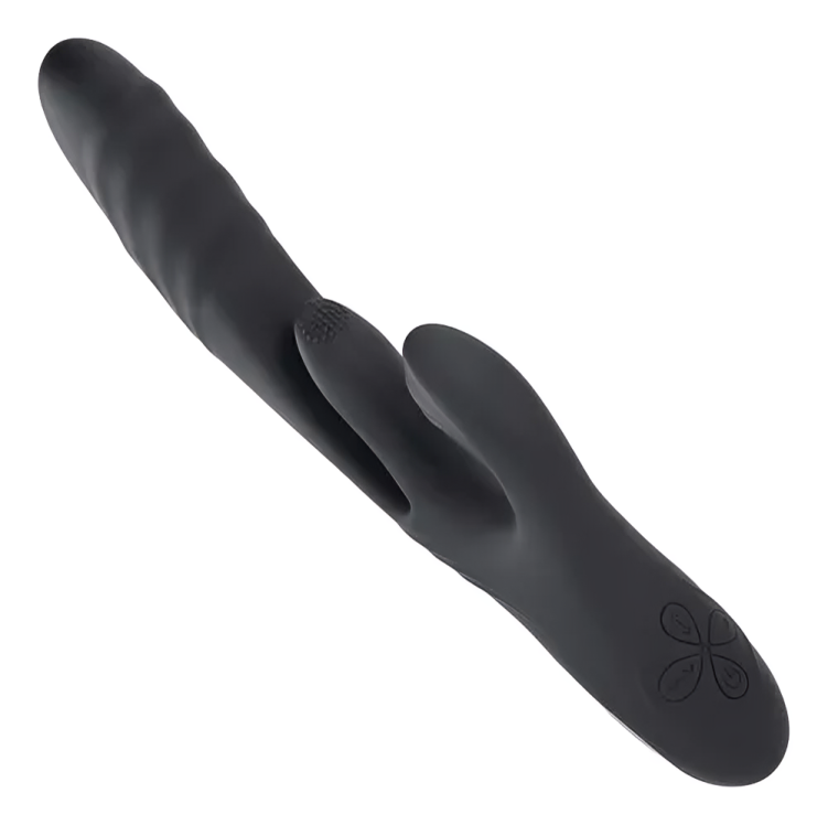 Vibrador Triple Estimulador Clitoral Anal & Vaginal Recargable