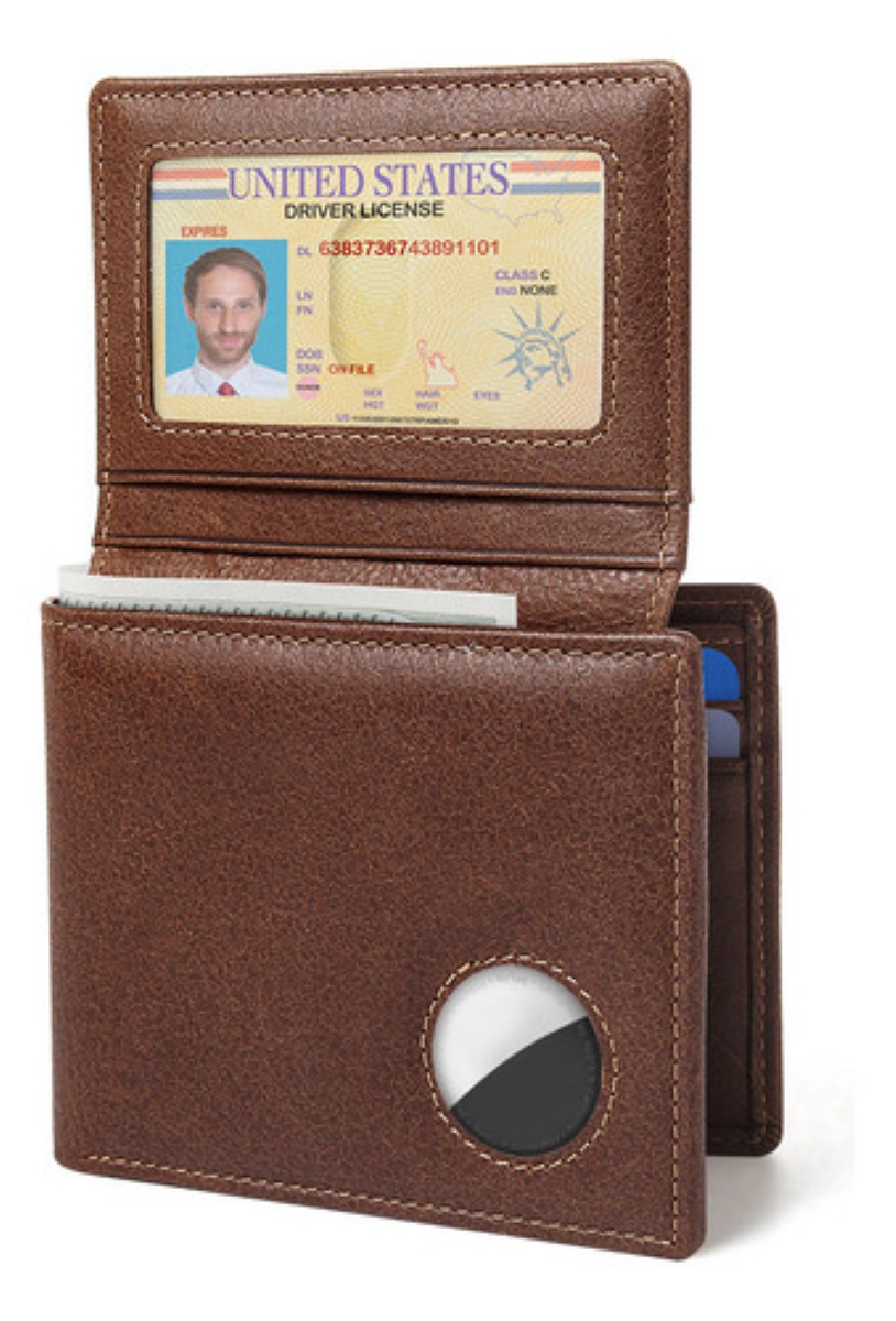 Cuero Tarjeteros De Bolsillo A Tarjetero De Cuero,Cartera Para