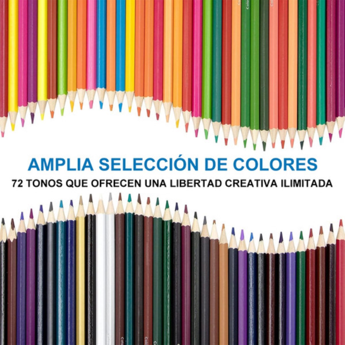 Lapices De 72 Colores Profesionales Escolar