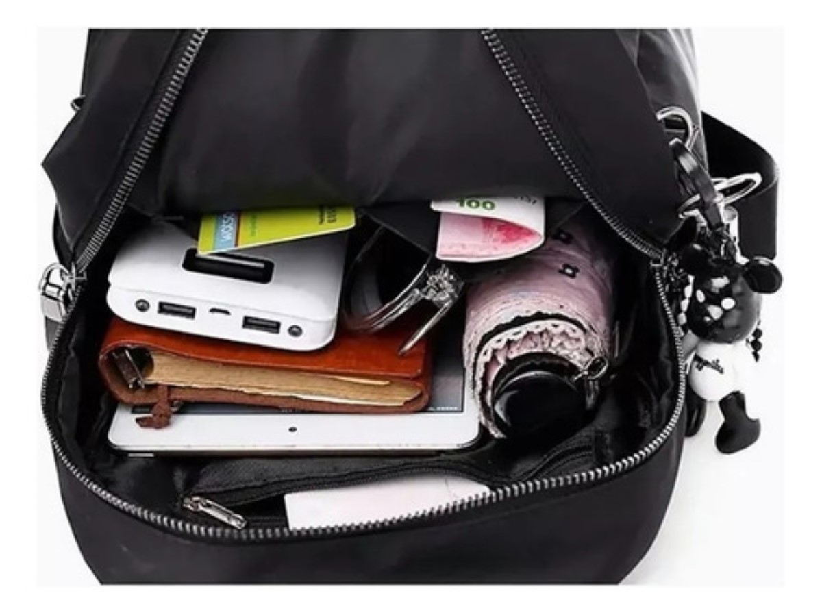 Mochila Para Mujer Moda Impermeable aZUL MARINO