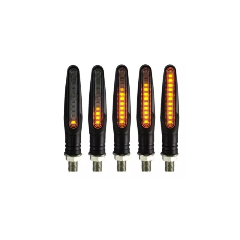 Direccionales Led Moto Secuencial Indicador Intermitente 4pz.