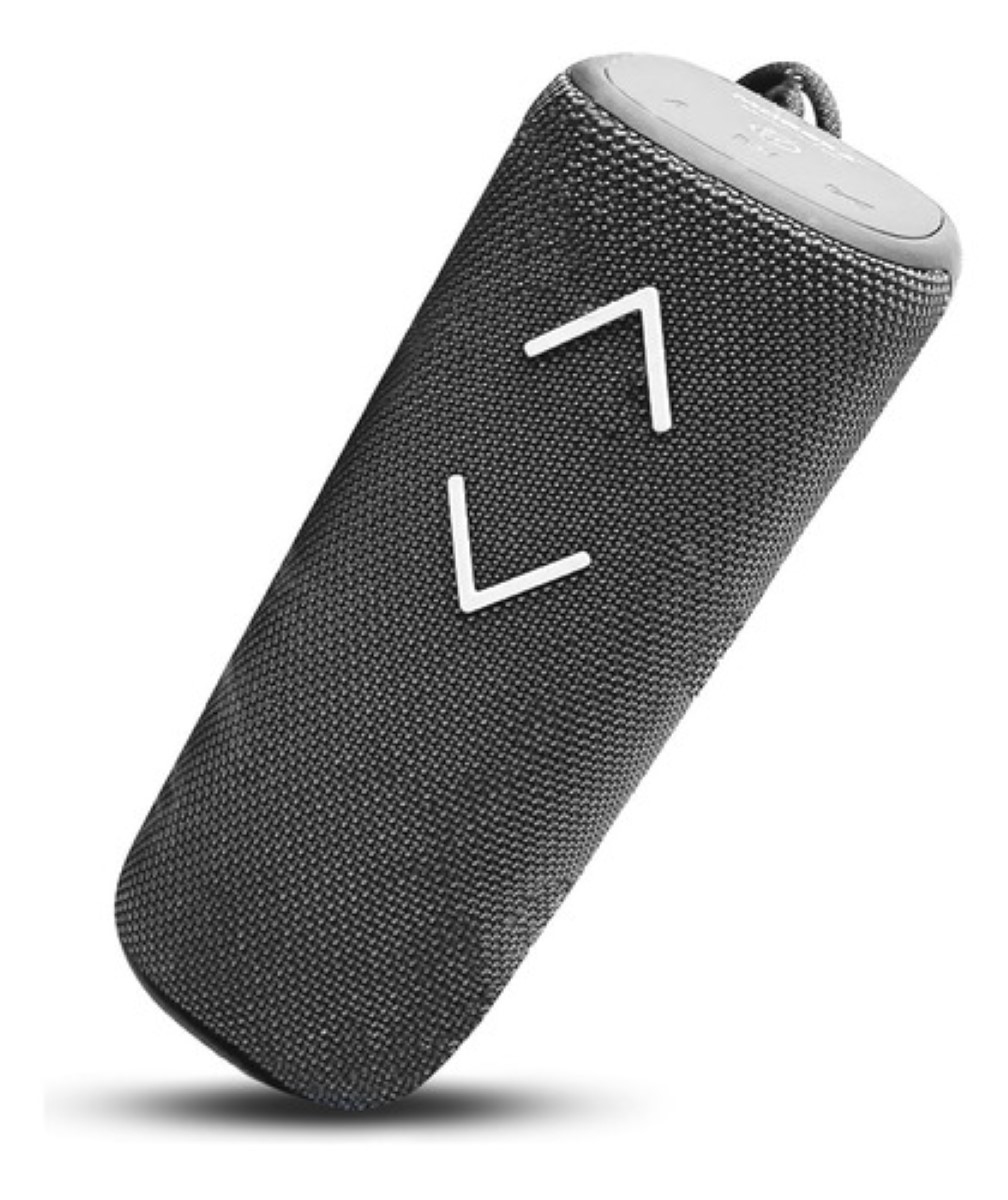 Bocina Bluetooth Portátil Altavoz Recargables Gris
