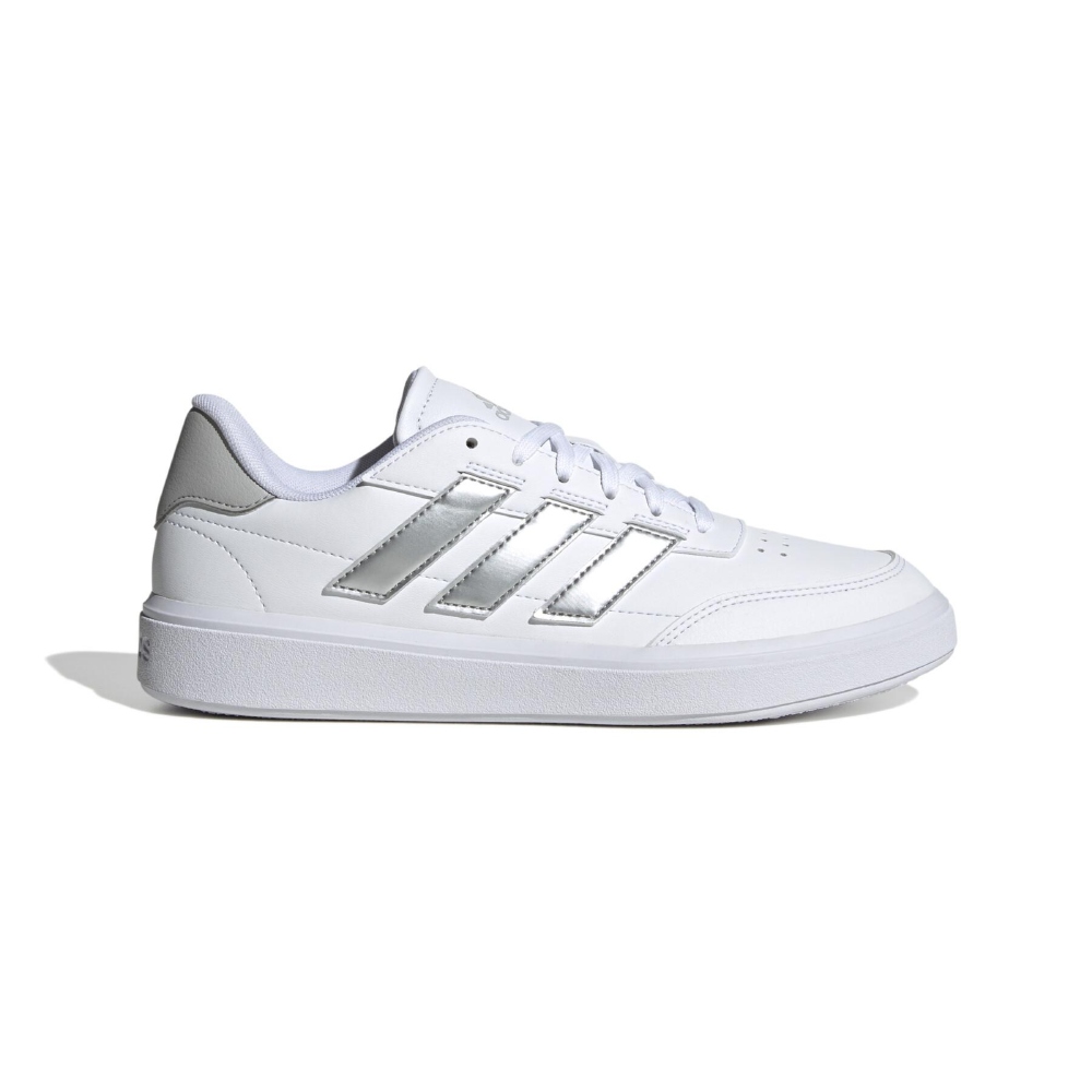 Tenis Adidas Court Block Blanco/Plata IF6465 Mujer .