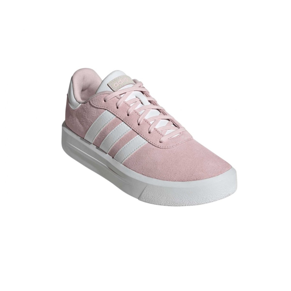 Tenis Casual Adidas Court Platform Suede Rosa IG8614 Mujer