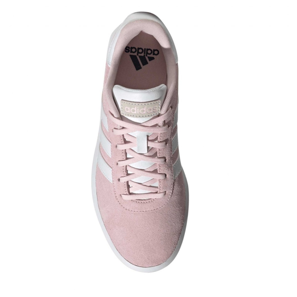 Tenis Casual Adidas Court Platform Suede Rosa IG8614 Mujer