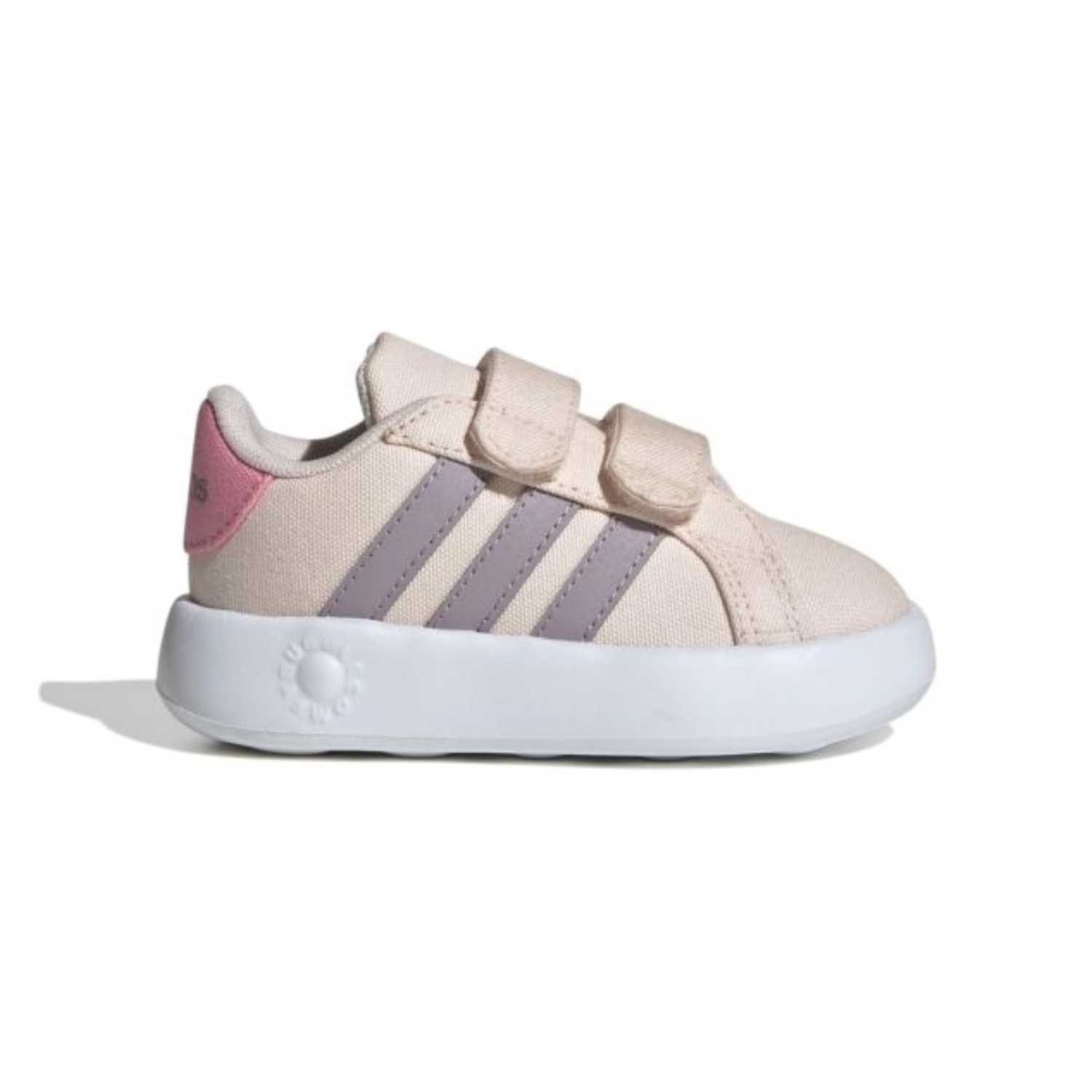 Tenis Casual Adidas Grand Court 20. CF Rosa de Bebe ID5263