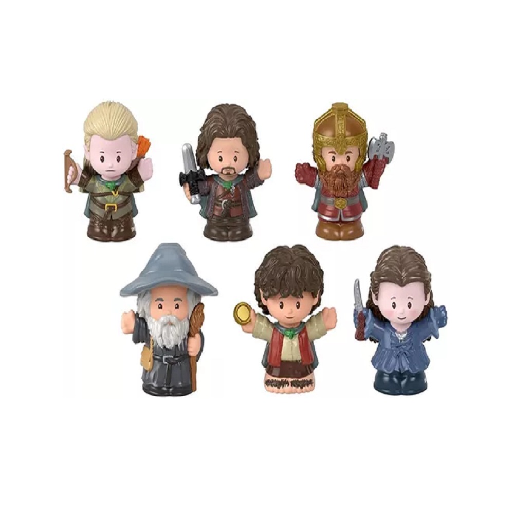 Fisher Price Little People El Señor De Los Anillos 6 Pack