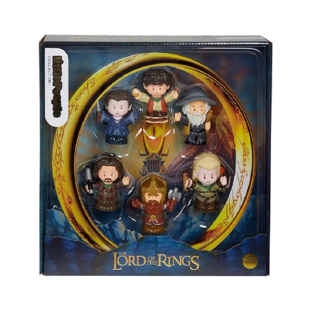 Fisher Price Little People El Señor De Los Anillos 6 Pack