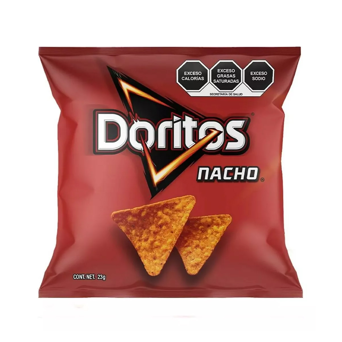 Sabritas Doritos Nacho 12 Piezas de 23 gramos c/u