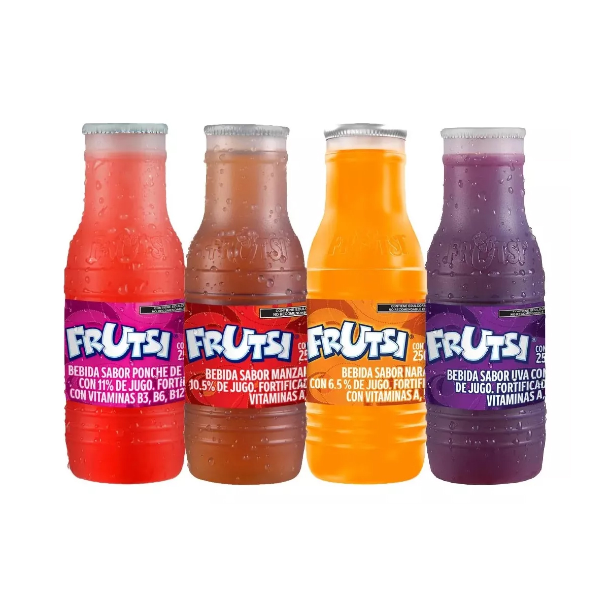 Frutsi Sabores Surtidos - Pack con 6 Piezas de 250 ml c/u