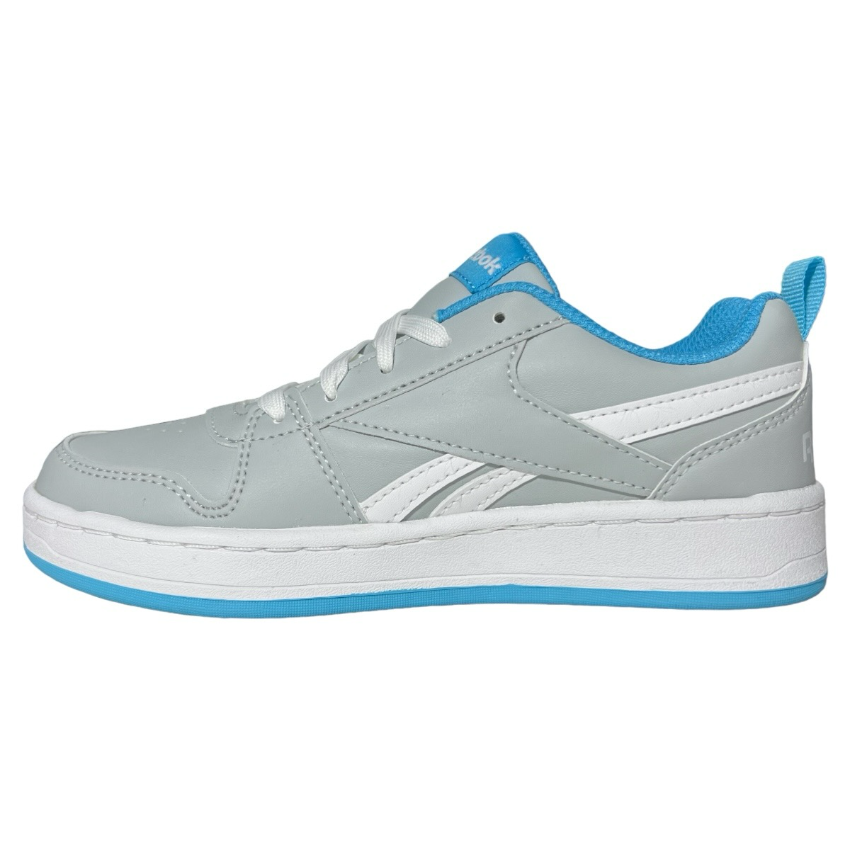 Tenis Reebok Royal Prime 2.0 Gris/Azul de niños - Originales y nuevos 