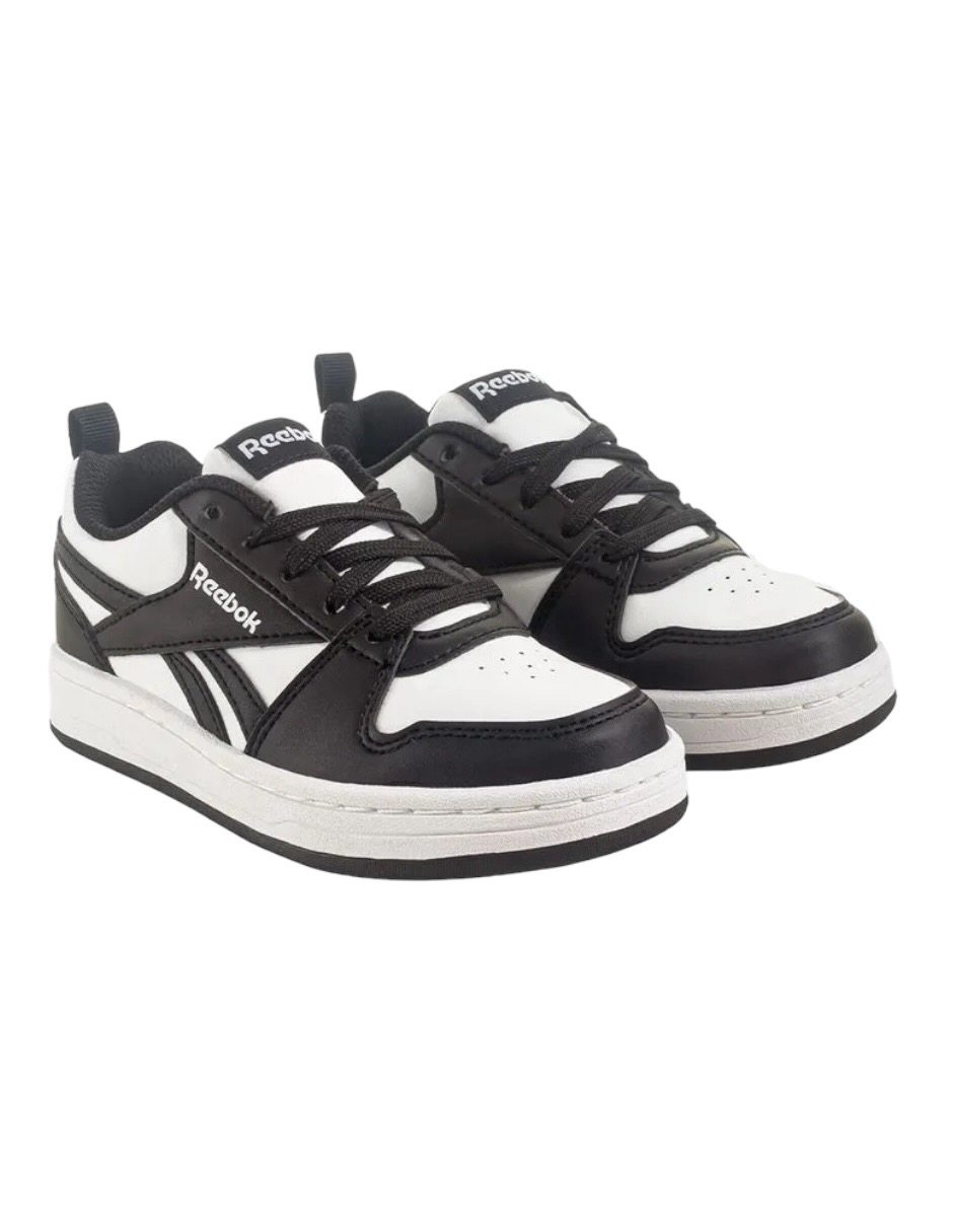 Tenis Reebok Royal Prime 2.0 Negro/Blanco de niños - Originales y nuevos 