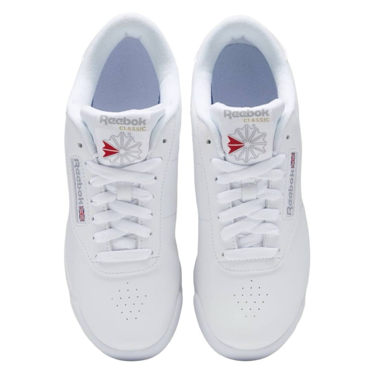 Tenis Reebok Classic Princes Wide Blancos de Mujer - Originales 