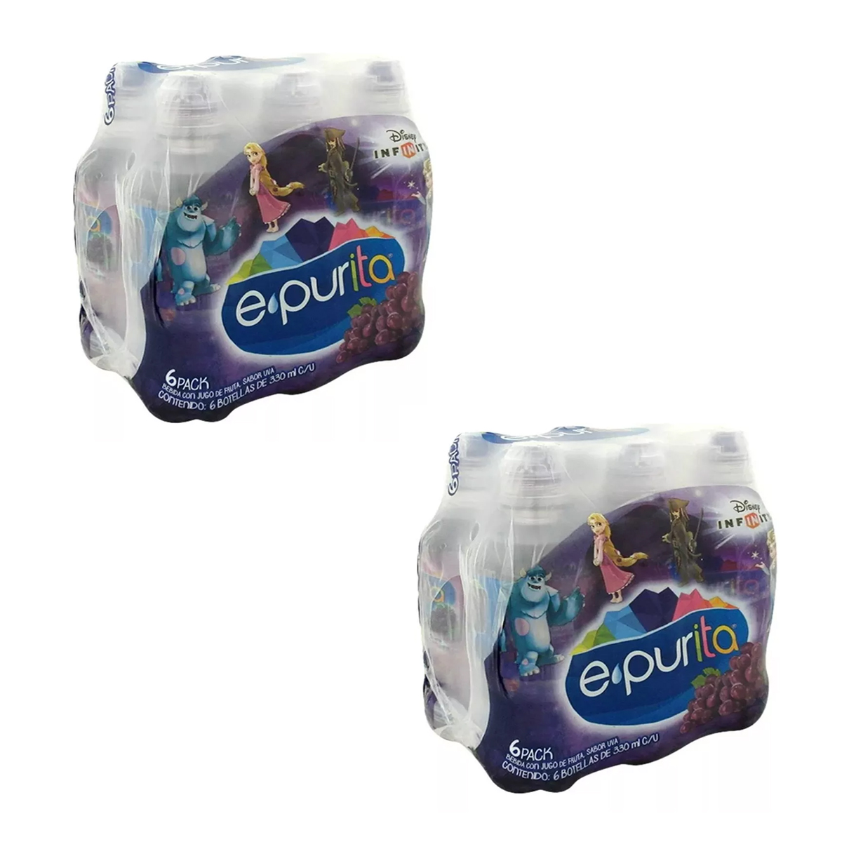 Epurita Agua con Jugo de Uva - 12 Piezas