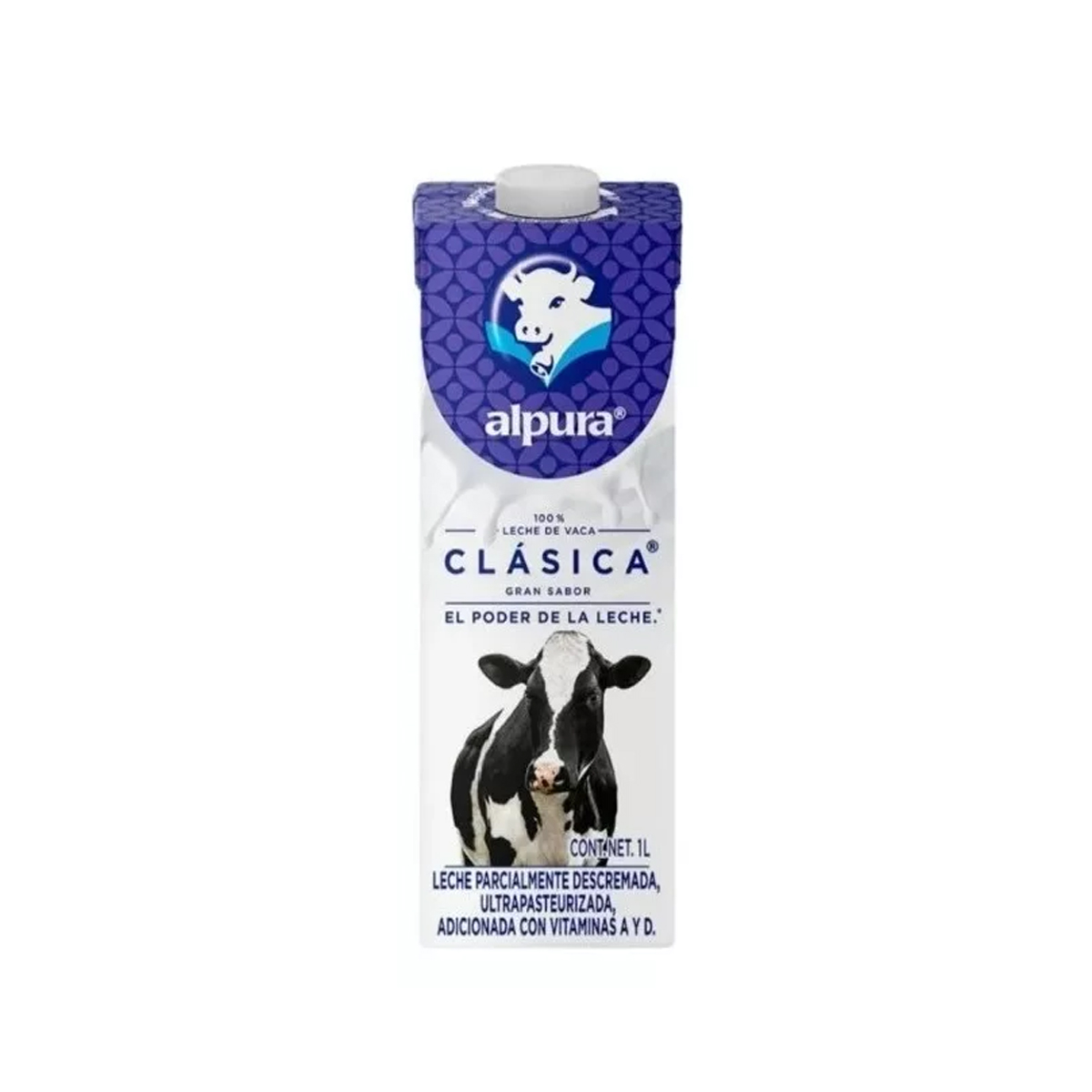 Leche Alpura Clásica Caja con 6 Piezas de 1 Litro