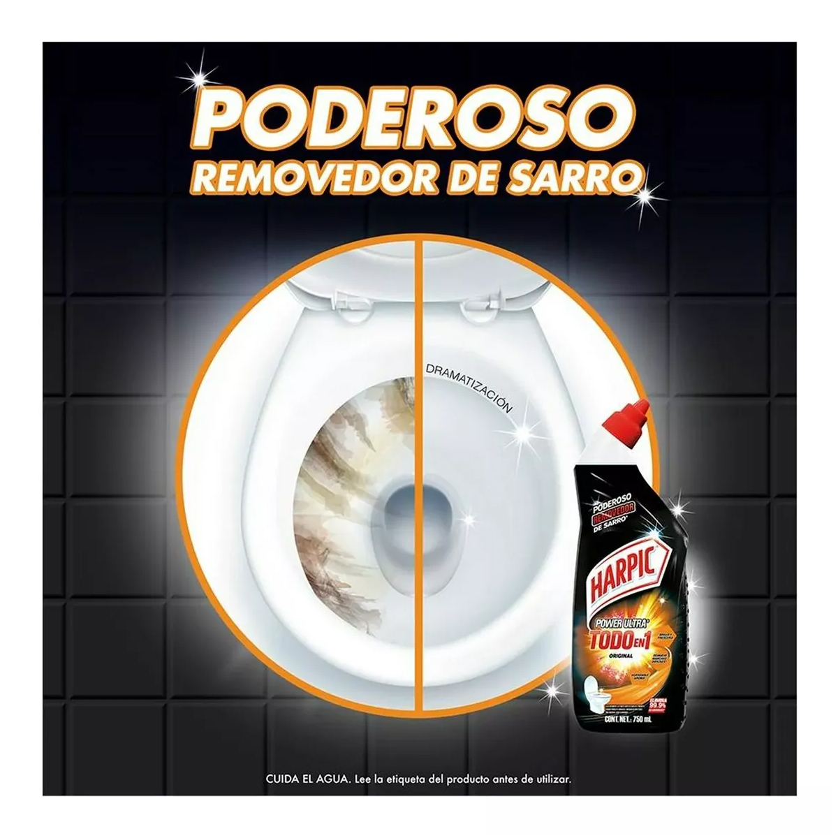 Harpic Limpiador Todo En Uno  2 Piezas