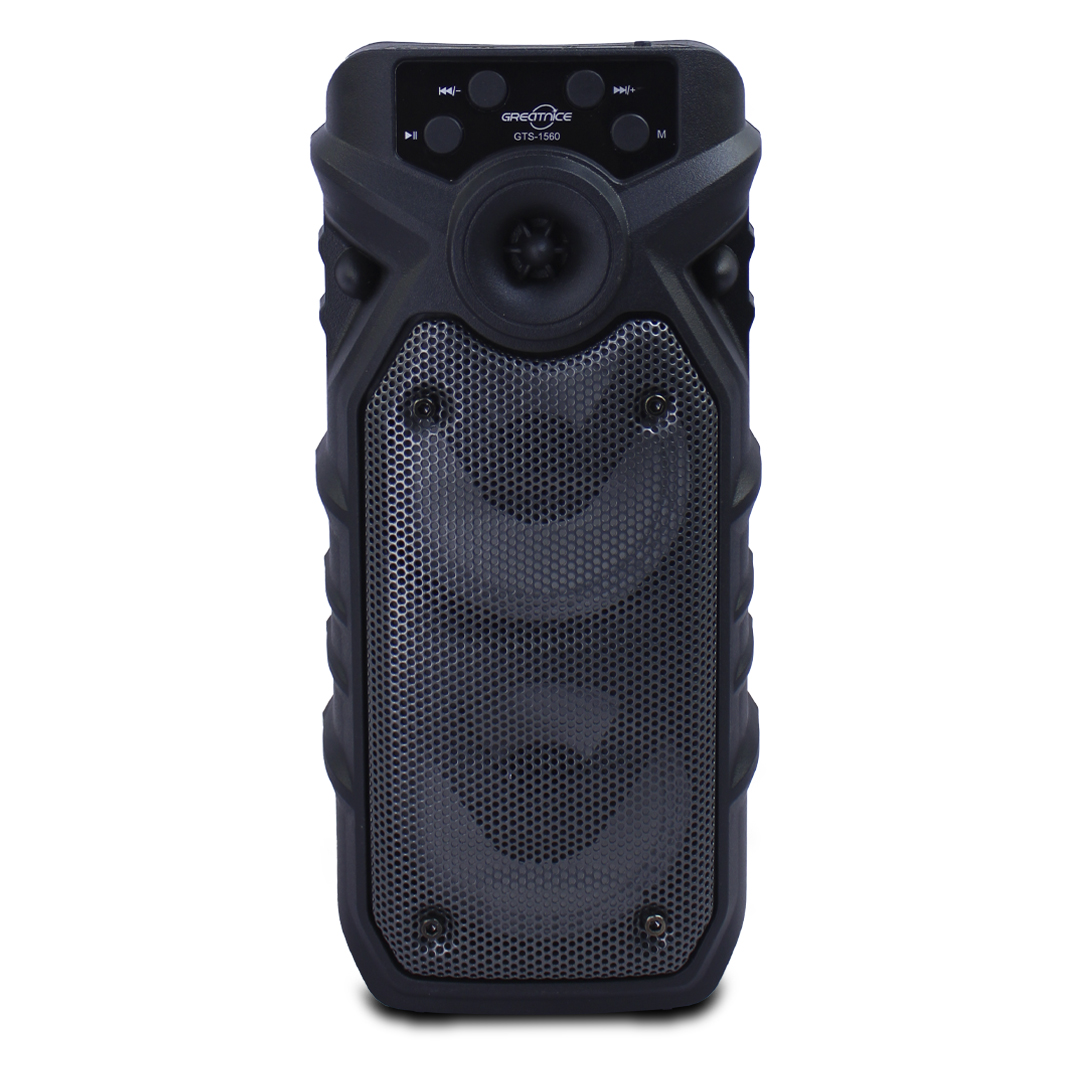 Bocina Bluetooth Greatinice 3x2 Pulgadas Con Luz Led