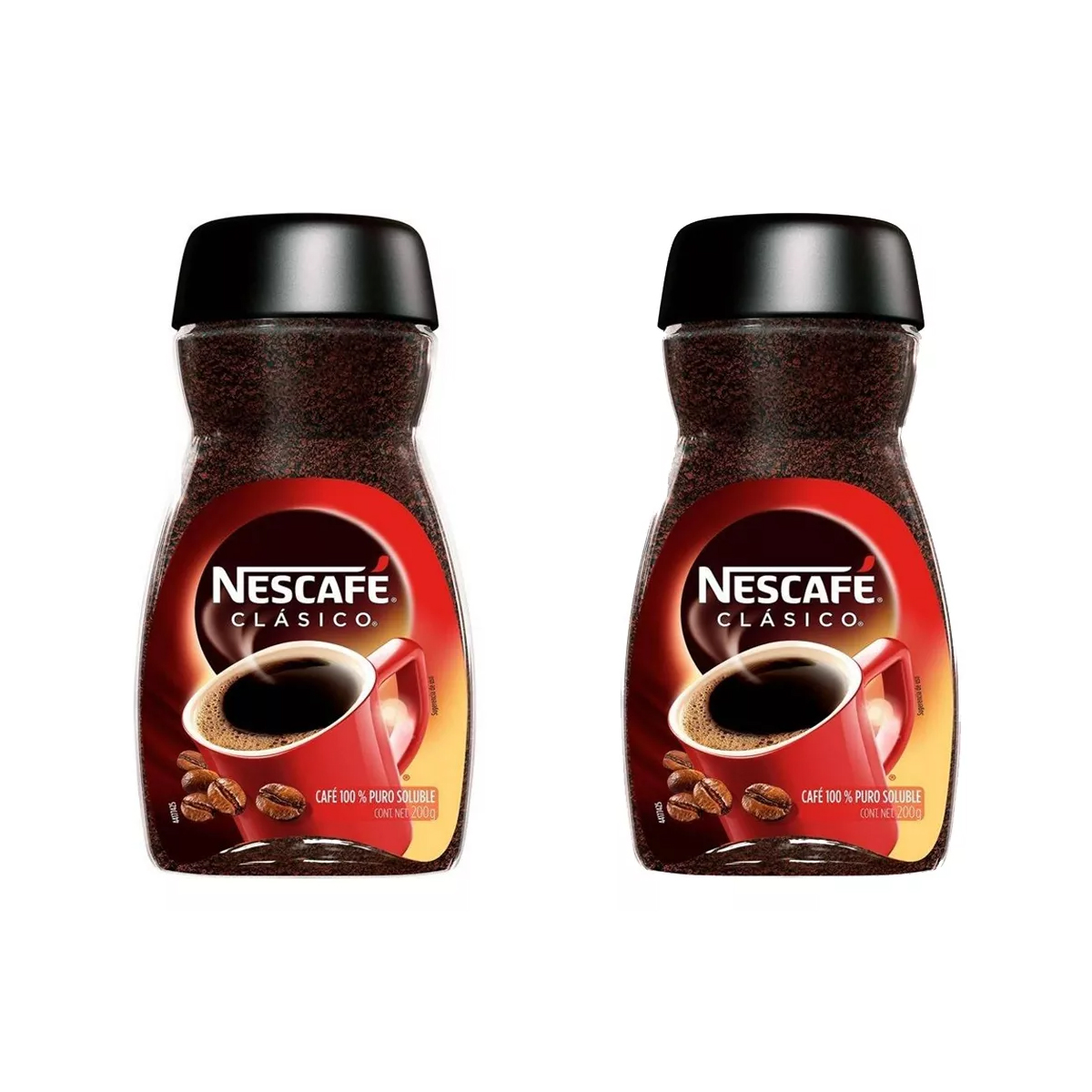 Nescafé Soluble Paquete de 2 Piezas