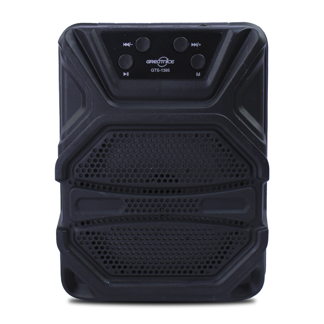 Bocina De 4 Pulgas Bluetooth Con Luz Led Gts-1395