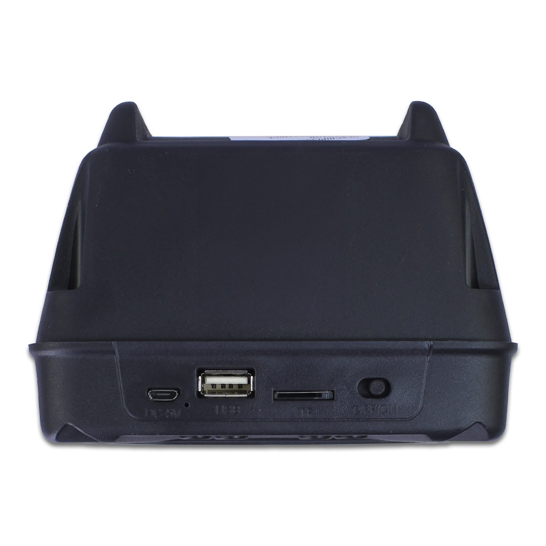 Bocina De 4 Pulgas Bluetooth Con Luz Led Gts-1395