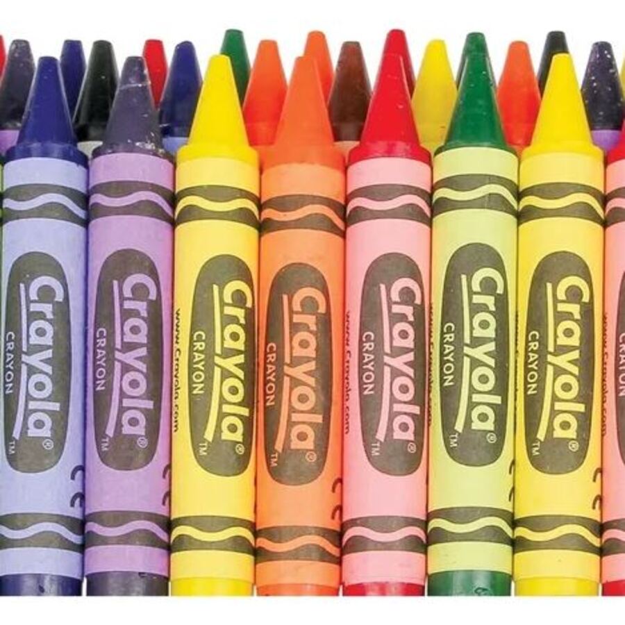 Bote De Crayones Jumbo X28 Crayola 520328 En Colores Surtidos.