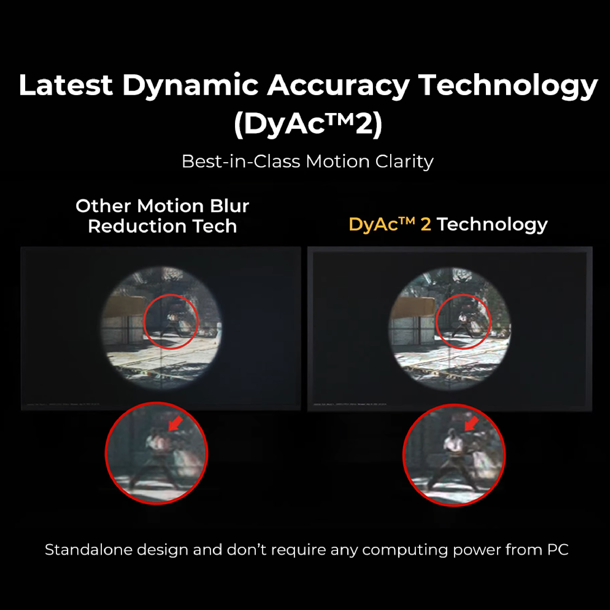 BenQ Monitor de Juegos Zowie XL2546X de 24.5 Pulgadas, TN rápido de 240Hz, DyAcTM2, 1080p