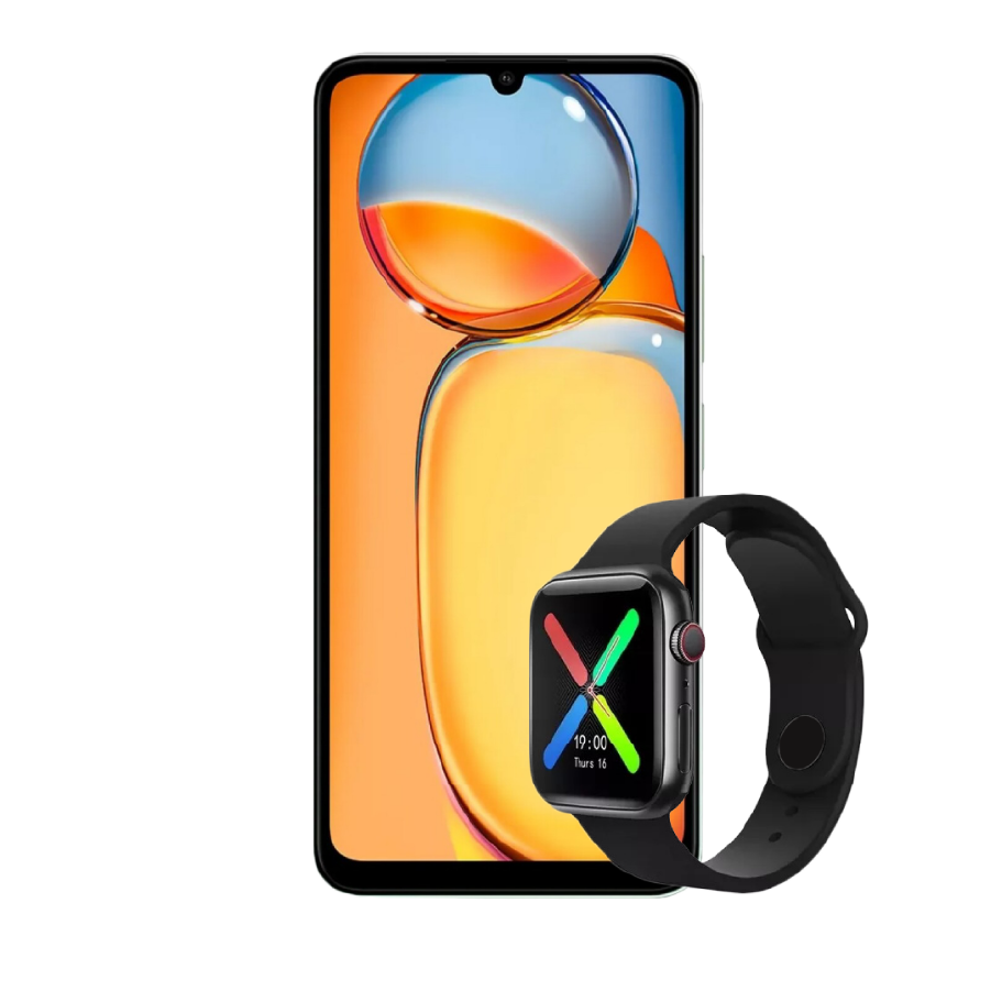 Xiaomi Redmi 13C 6/128GB Negro+ Smartwatch T500