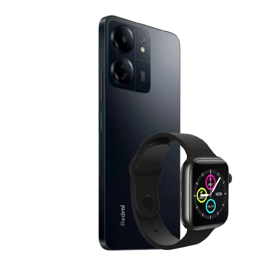 Xiaomi Redmi 13C 6/128GB Negro+ Smartwatch T500